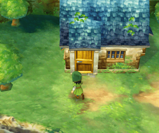 DQ7_老人の家までの道のり