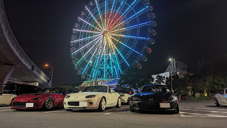 ロードスターのNCEC・ロードスター ・クラブシェットランブル・Club Shetrumble・観覧車とコラボ🎡に関するカスタム事例の投稿画像2枚目