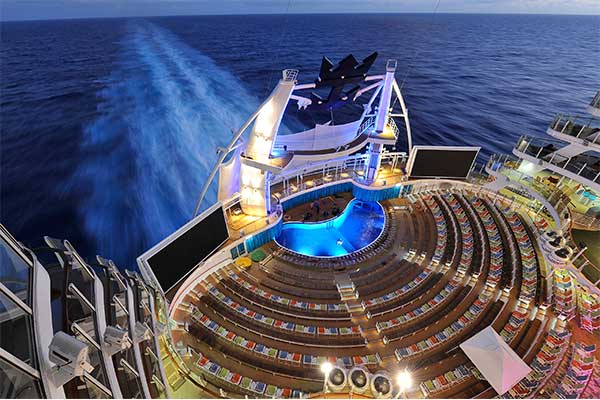 Head to the AquaTheater on Harmony of the Seas for high-energy theatrical productions.