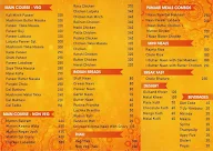 Hungry Panjabi menu 2