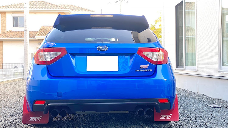 インプレッサ WRX STIの愛車の一番好きな角度・洗車・インプレッサ・11月もよろしくお願いします・コペンl880kに関するカスタム事例の投稿画像3枚目