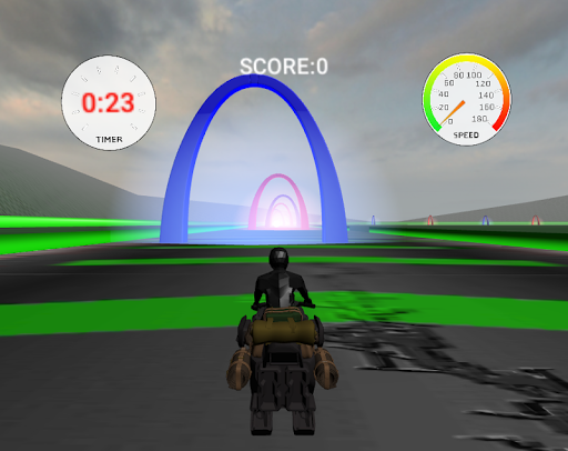 Screenshot Hoverbike VR