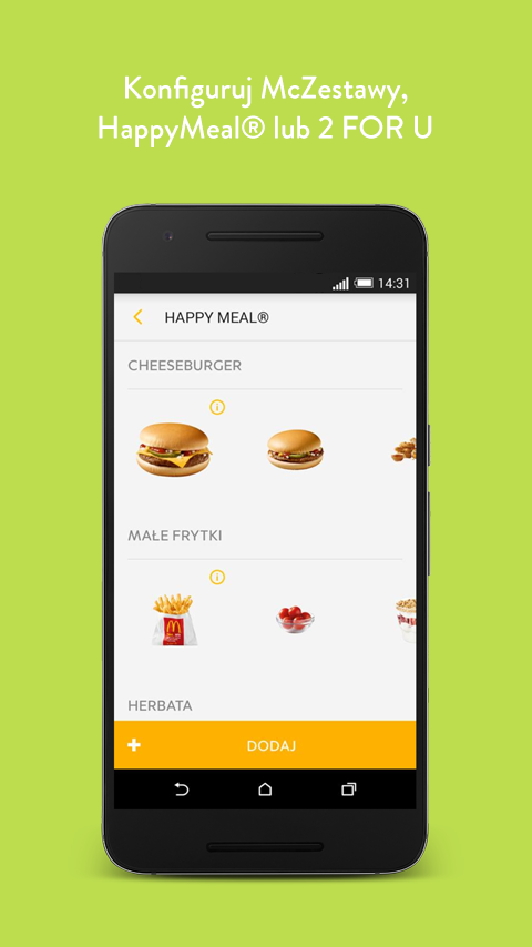    McDonald’s Polska- screenshot  