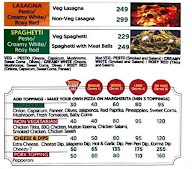 La Pino'z Pizza menu 1