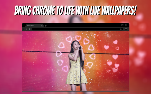 BoA K-Pop Live Wallpaper New Tab