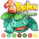 Baixar aplicação Color by Number - Pokemon Pixel Art Instalar Mais recente APK Downloader