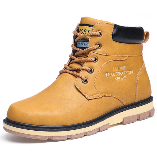 Title 5, Plush warm work clothes Martin boots. Stay comf...