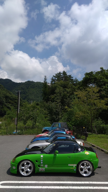カプチーノの山本改・E-garage・ガレージKTS・ムーンアイズ・八ッ場ダムに関するカスタム事例の投稿画像4枚目