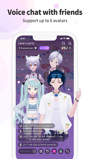 Screenshot Fancy - avatar live party