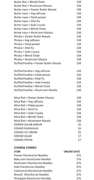 The Sangeethaa Multicuisine Restaurant menu 4