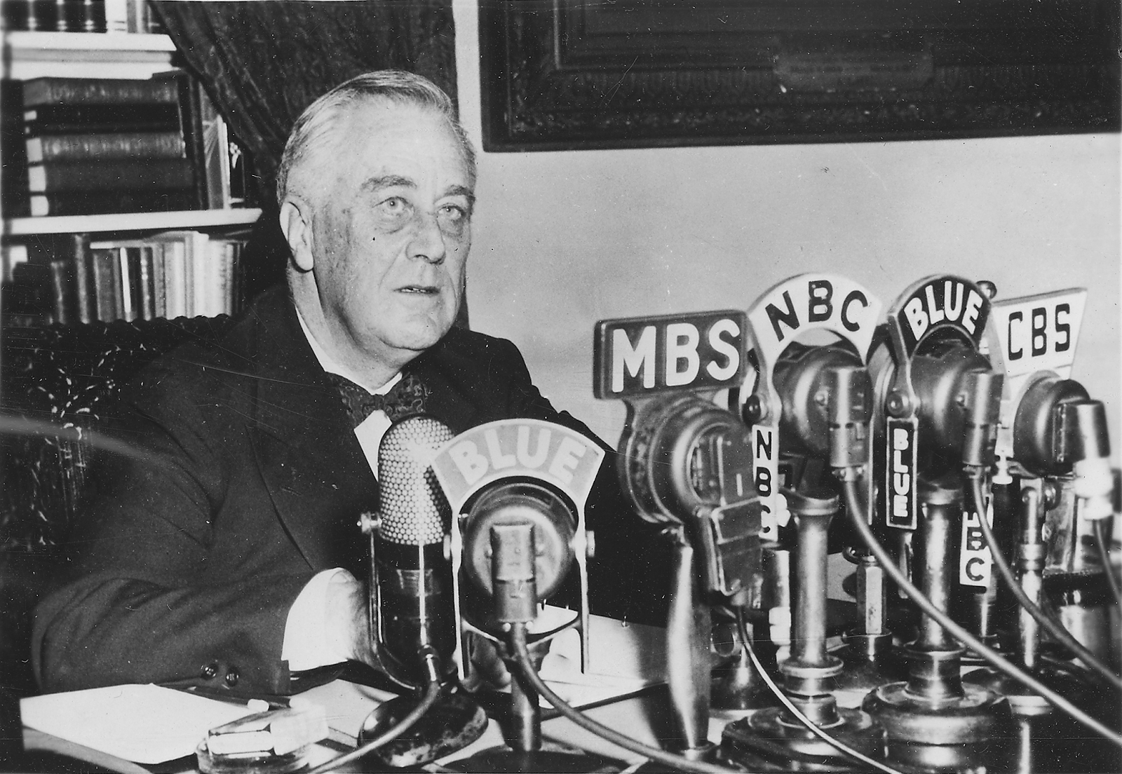 FDR proposing the EBR, which was regarded as a "Socialist" idea by other politicians.