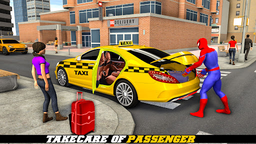 Screenshot Superhero Car Games Taxi Games