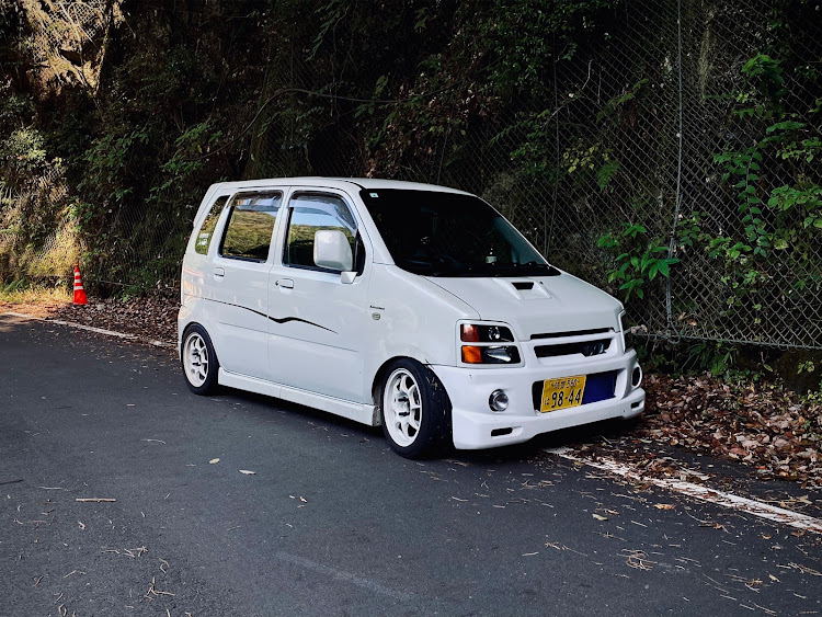 ワゴンRの#mc22s・#mc21s・Weds Sport・車高調整・スポーツマインドはクソに関するカスタム事例の投稿画像1枚目