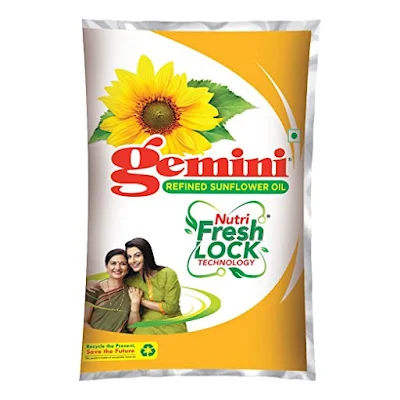 Gemini Sunflower Oil - 1 ltr