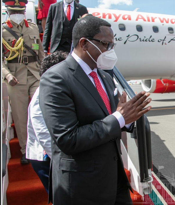 Malawi president Lazarus Chakwera