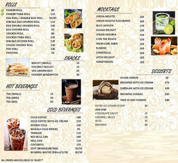 Al - Chinese Family Restaurant menu 