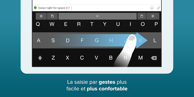 Fleksy Tastatur + Emoji Screenshot