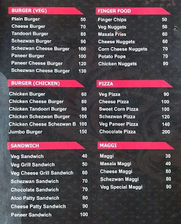 Cafe 76 menu 