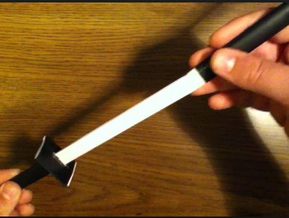 origami sword tutorials Screen 2