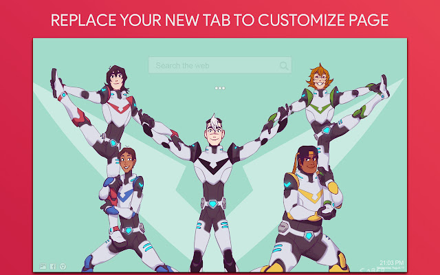 Voltron Wallpaper HD Custom New Tab