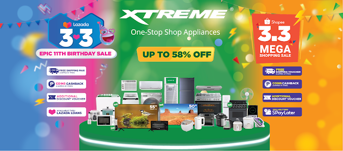 Steal up to 58% Discount on XTREME Appliances for the First Biggest Sale of the Year!