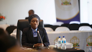 Judge Tintswalo Nana Makhubele failed to appear at the state capture inquiry on Friday because she was 'suffering trauma' after she lost control of her vehicle when a tyre burst. 