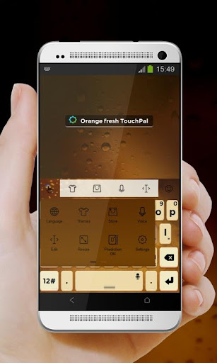 免費下載個人化APP|Orange fresh TouchPal Theme app開箱文|APP開箱王