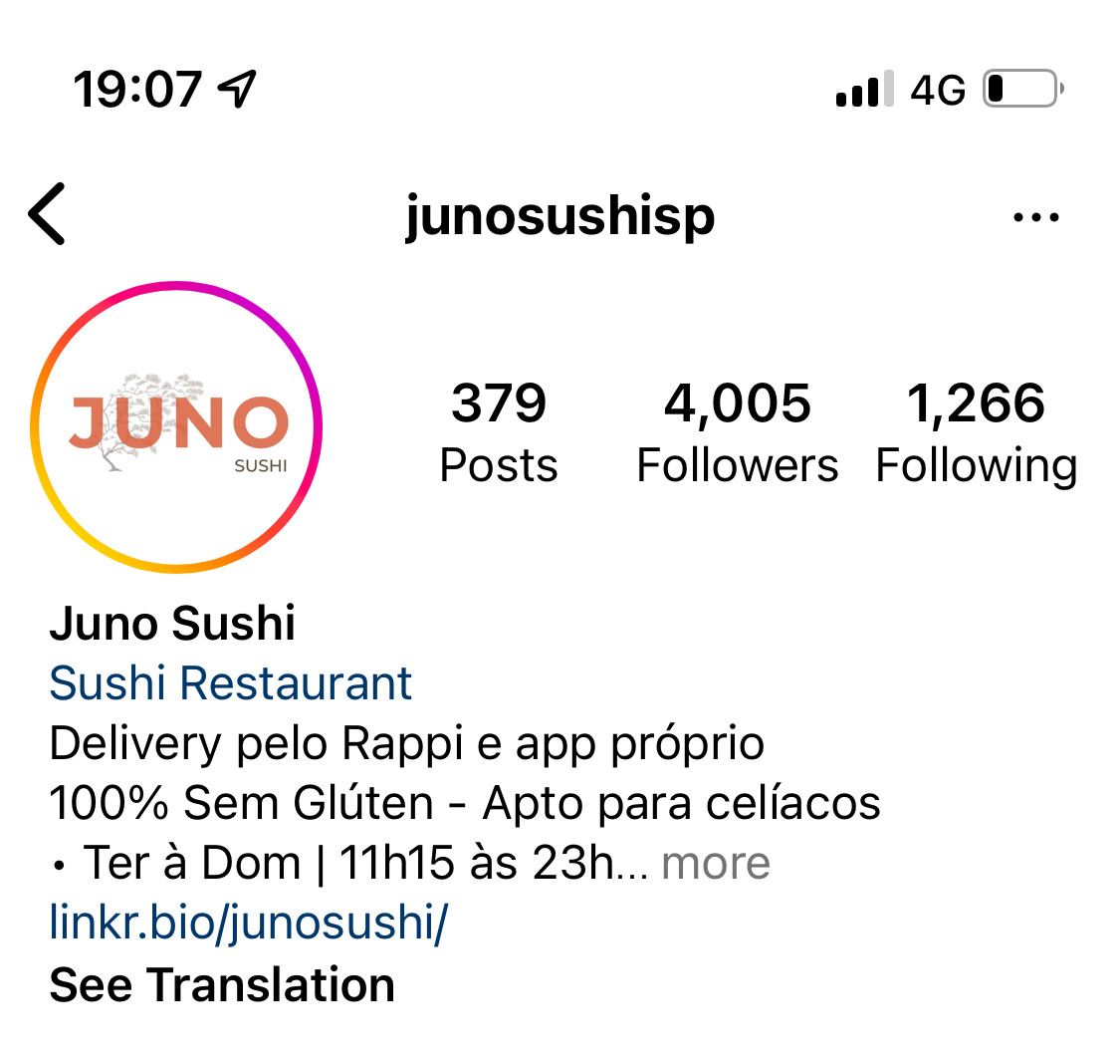 Gluten-Free at Juno Sushi