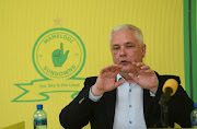 Mamelodi Sundowns' new sporting director Flemming Berg is presented to the media at the club's headquarters in Chloorkop, Johannesburg, on Monday.