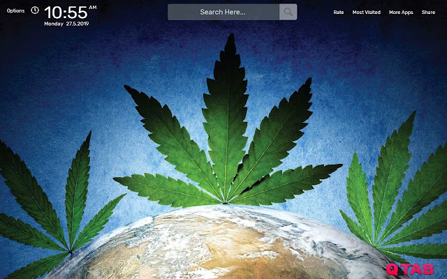 Weed Wallpapers New Tab Background