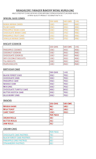 Banglore Iyangars Bakery menu 1