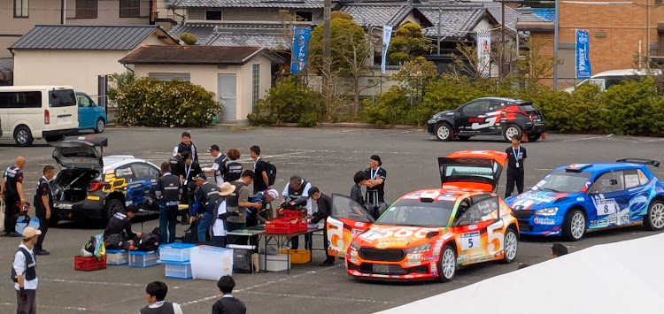 GRヤリスの全日本ラリー選手権・ラリー飛鳥・サービスパーク・ラリーカーに関するカスタム事例の投稿画像23枚目
