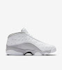 air jordan 13 retro low pure platinum