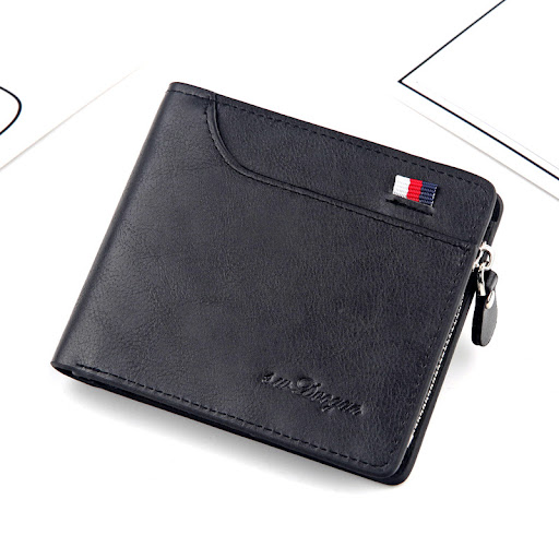 Title 1, Mens short wallet Compact and functional desig...