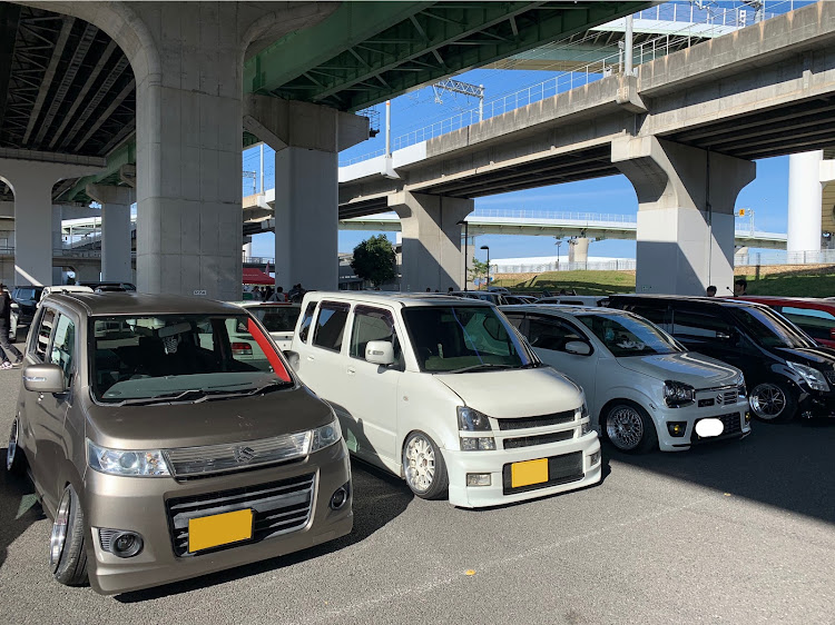 タントカスタムのオフ会・4穴100ミーティング・りんくう・大阪府に関するカスタム事例の投稿画像3枚目