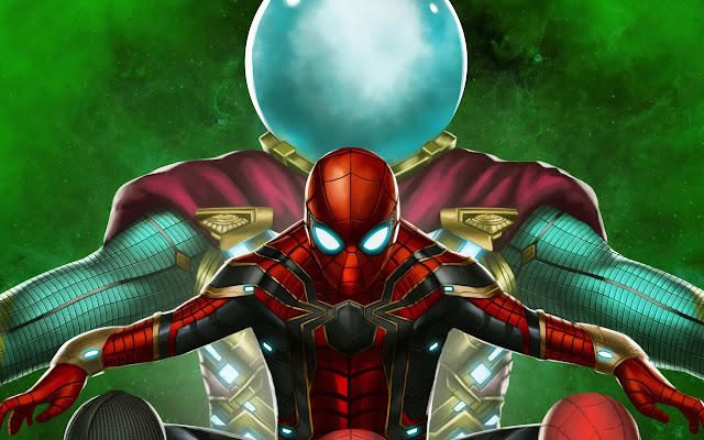 Spider-Man: Far From Home Baggrunde Ny fane