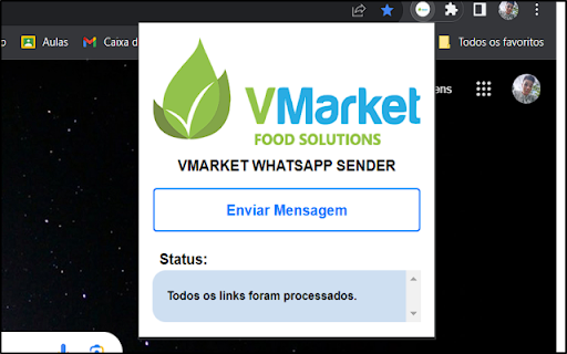 VMarket WhatsApp Sender