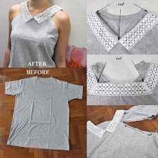 DIY refashion old clothesのおすすめ画像3