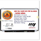 [New] Màn Hình Laptop 13.3 Inch Led Mỏng 40 Pin Wide + Gương