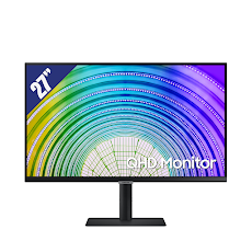 Màn hình LCD SAMSUNG 27" LS27A600UUEXXV (2560 x 1440/IPS/75Hz/5 ms/FreeSync)