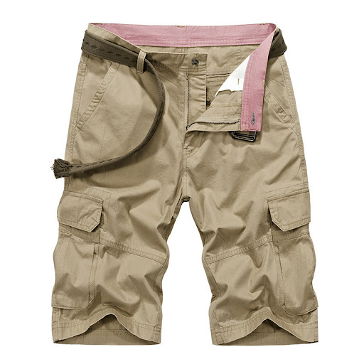 Title 2, Thin Mens Casual Five-point Pants Plus Size Lo...