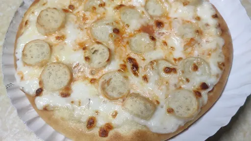 Cheese And Chicken Sausage Pizza