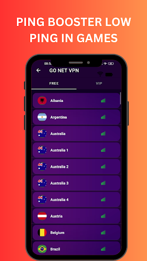 Screenshot GO NET VPN