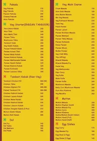 Tanishqq Family Restaurant menu 2