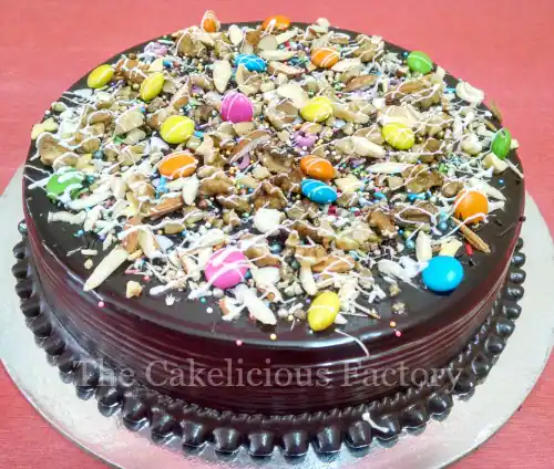 Rocky Road Chocolate Cake