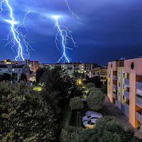 Tempesta di fulmini di alagnol