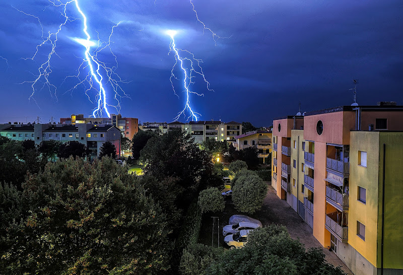 Tempesta di fulmini di alagnol