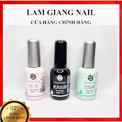 [ Sơn Chính Hãng ]Sơn Gel Liên Kết , Sơn Gel Phủ Bóng Hoa Hồng Chai 15Ml Lam Giang Shop