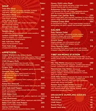 Dragon Cart menu 1