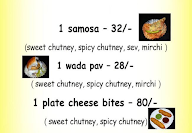 Anarse Samosewale menu 1